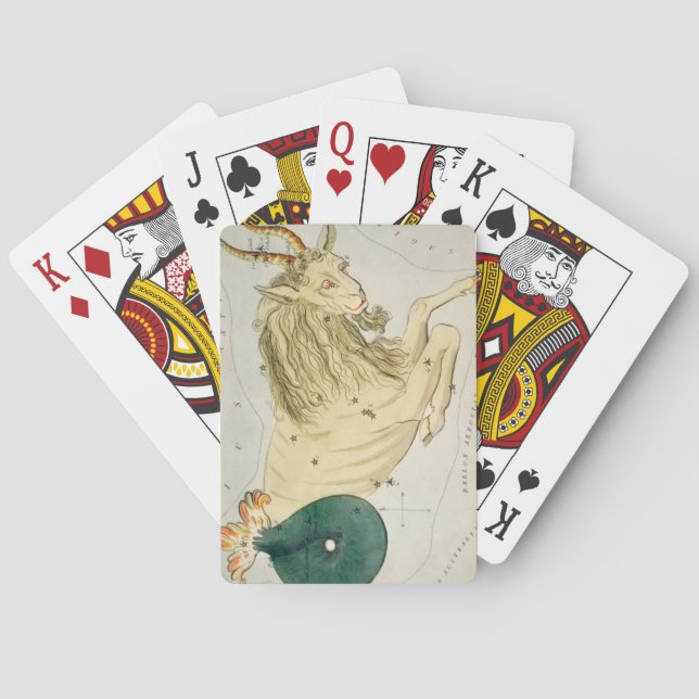 Baralho Capricórnio, Décimo Sinal Astrológico Zodiac (Verso)