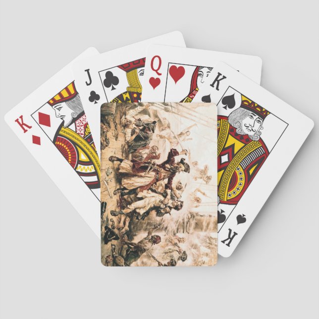 Baralho Captura, Pirata Barba Negra, Vingança da Rainha An (Verso)