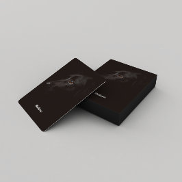 Baralho Cara de Cachorro Preto Simples