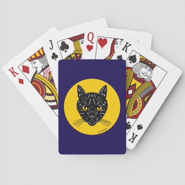 Baralho Cara de Gato Preto (Verso)