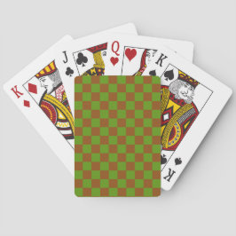 Baralho Caramel apple checkered board pattern