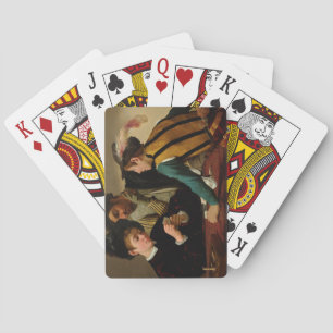 Baralho Cardsharps, 1595 por Caravaggio