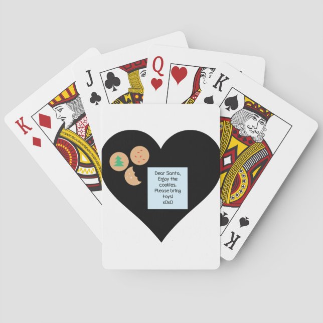 Baralho Caros Papais noeis - Traga Brinquedos (Verso)