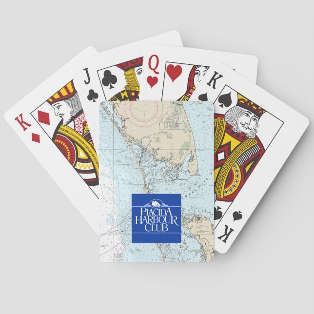 Baralho Carta clássica dos cartões de jogo do clube do (Verso)