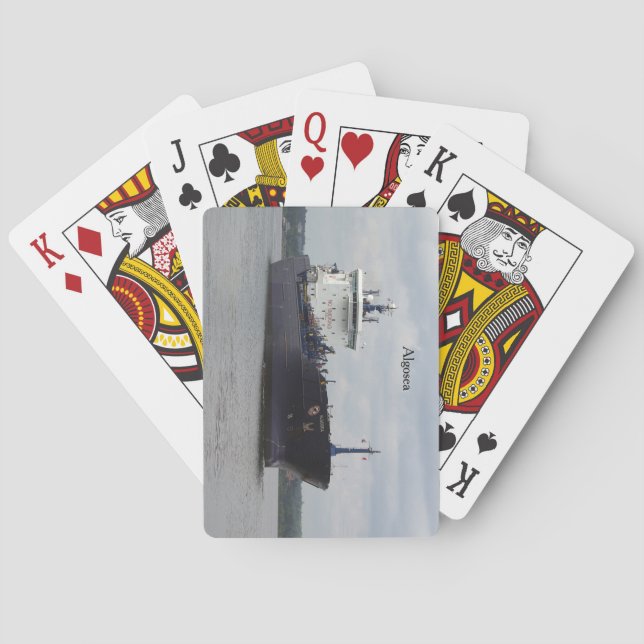Baralho carta de jogar Algosea (Verso)