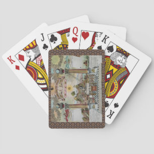 Baralho Carta maçónica