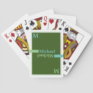 Baralho carta verde