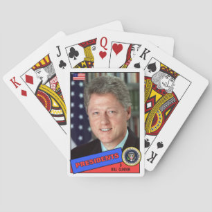 Baralho Cartão de Beisebol de Bill Clinton