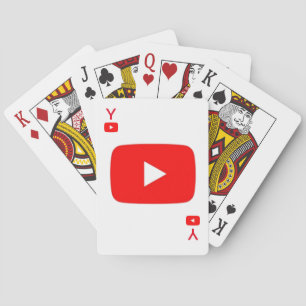 Baralho Cartão de jogo de Youtube