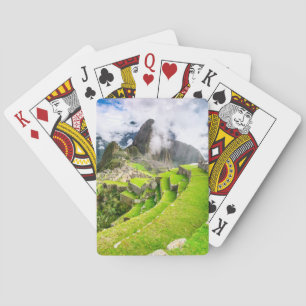 Baralho Cartão de jogo Machu Picchu, Cusco, Peru