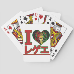 Baralho Cartão de Reprodução de Reggae Japonês