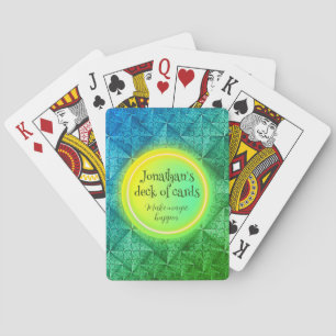 Baralho Cartão de Reprodução personalizável para cartas má