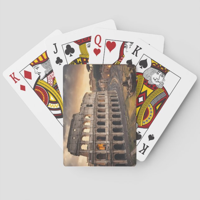 Baralho Cartão postal Roma (Roma 4) (Verso)