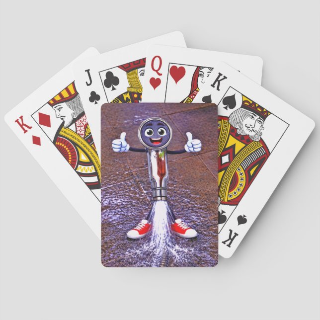 Baralho Cartas Clássicas de Jogar com Spray de Bidê Quebra (Verso)