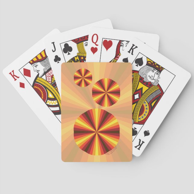 Baralho Cartas Clássicas de Jogar Ilusão de Outono (Verso)
