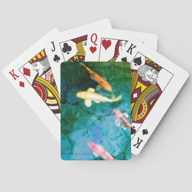 Baralho Cartas Clássicas de Koi Fish (Verso)
