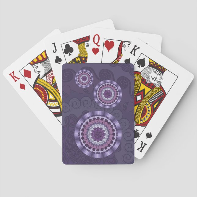 Baralho Cartas Clássicas Wind Mandala (Verso)