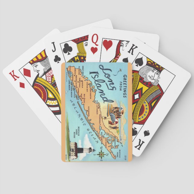 Baralho Cartas de Abertura da Ilha Longa (Verso)