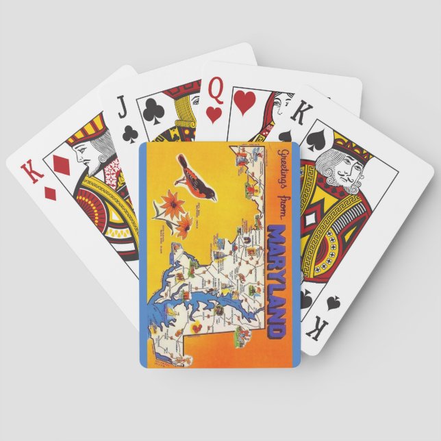 Baralho Cartas de Abertura de Maryland (Verso)