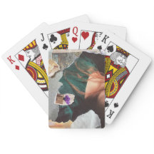 Cartas de Baralho: A Colagem da Caverna Esmeralda