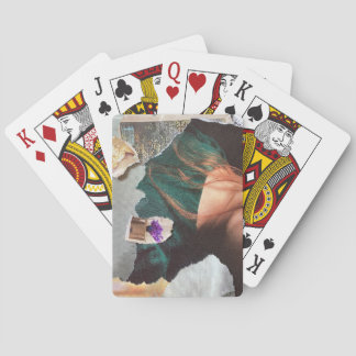 Baralho Cartas de Baralho: A Colagem da Caverna Esmeralda
