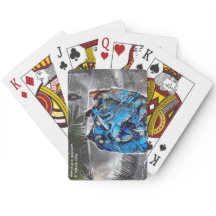 Cartas de Baralho: Colagem de Fonte