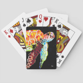 Baralho Cartas de Baralho/ Tartaruga Marinha