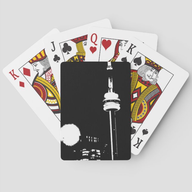 Baralho Cartas de Baralho. Toronto.  (Verso)