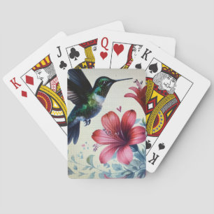 Baralho Cartas de beija-flor