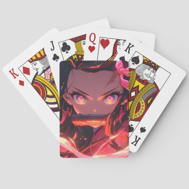 Baralho Cartas de caçador de demônios (Verso)