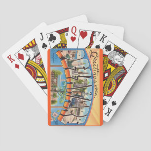 Baralho Cartas de Cumprimentos Retro Delaware