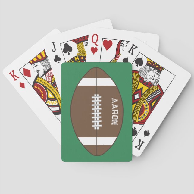 Baralho Cartas de Futebol Personalizadas de Presente (Verso)