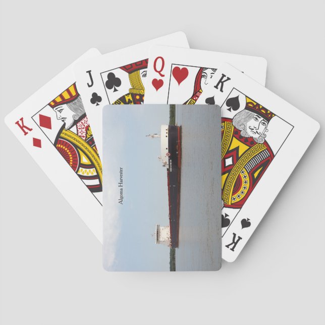 Baralho Cartas de jogar Algoma Harvester (Verso)