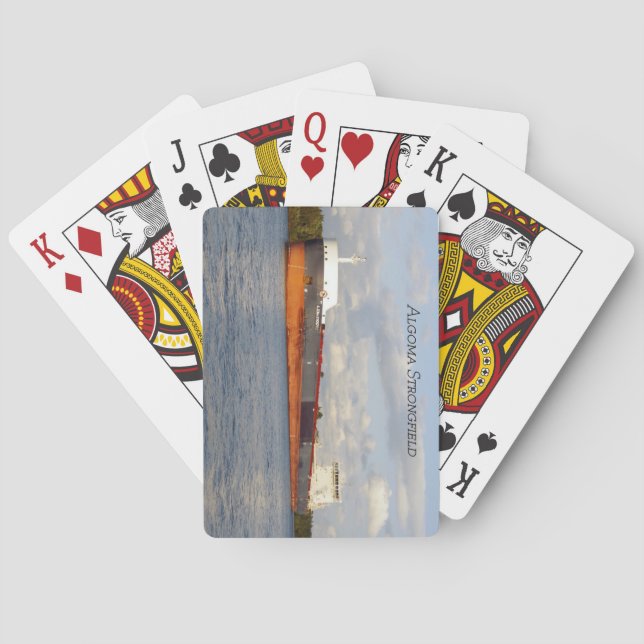 Baralho Cartas de jogar Algoma Strongfield (Verso)