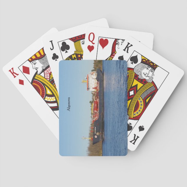 Baralho Cartas de jogar Algonova (Verso)