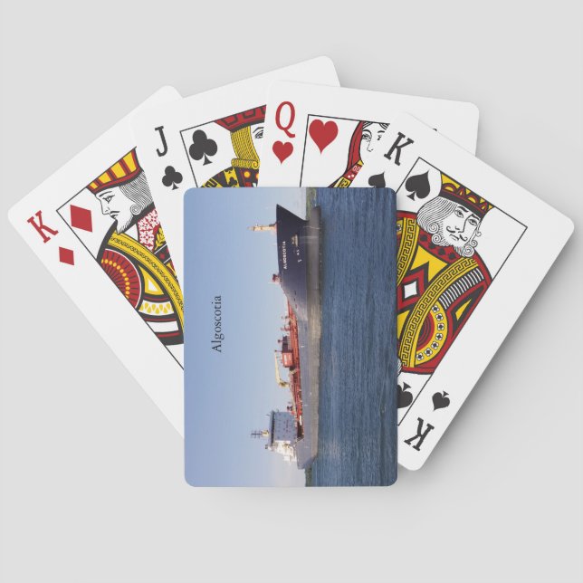 Baralho Cartas de jogar Algoscotia (Verso)