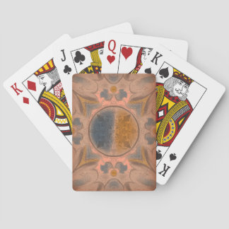 Baralho Cartas de jogar antigas