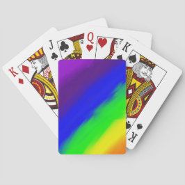 Baralho Cartas de Jogar Artísticas com Gradiente de Arco-í