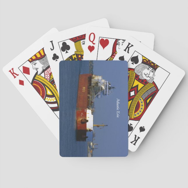 Baralho cartas de jogar Atlantic Erie (Verso)