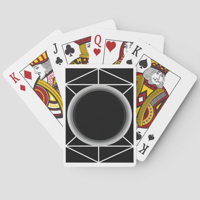 Baralho Cartas de jogar Black Hole (Verso)
