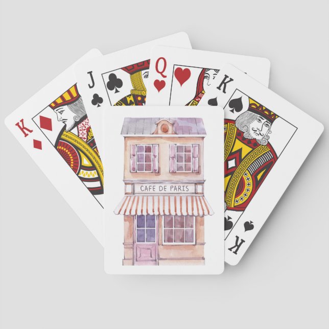 Baralho Cartas de Jogar Café de Paris (Verso)