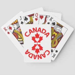 Baralho Cartas de jogar CANADÁ