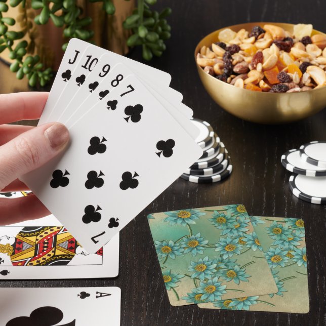 Baralho Cartas de Jogar Clássicas Florais (In situ)