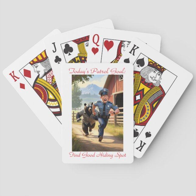 Baralho Cartas de Jogar Clássicas Patrol Panic (Verso)