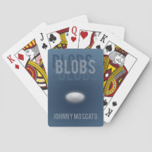 Cartas de Jogar com Capa do Livro Blobs