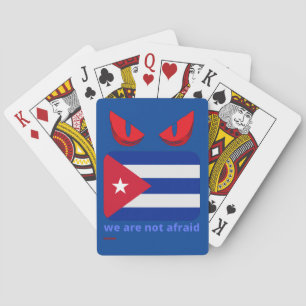 Baralho cartas de jogar "CUBA"