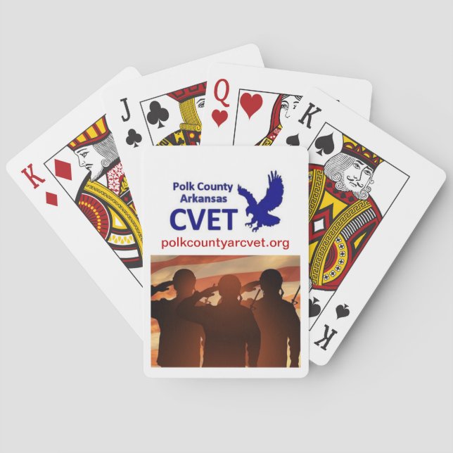 Baralho Cartas de Jogar CVET (Verso)