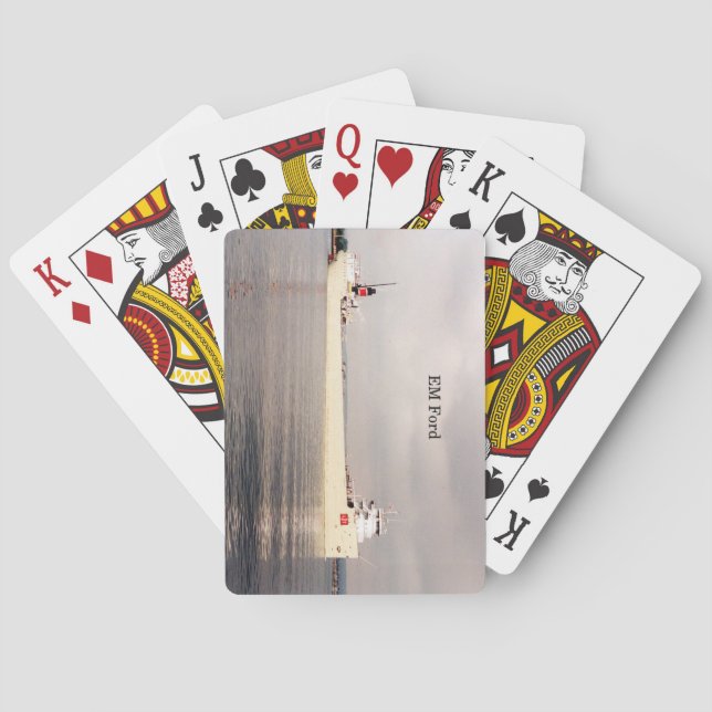 Baralho Cartas de jogar da EMC Ford (Verso)