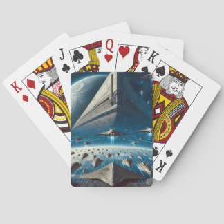 Baralho Cartas de Jogar da Frota Espacial