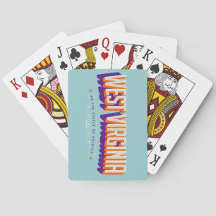 Baralho Cartas de jogar da Virgínia Ocidental EUA
